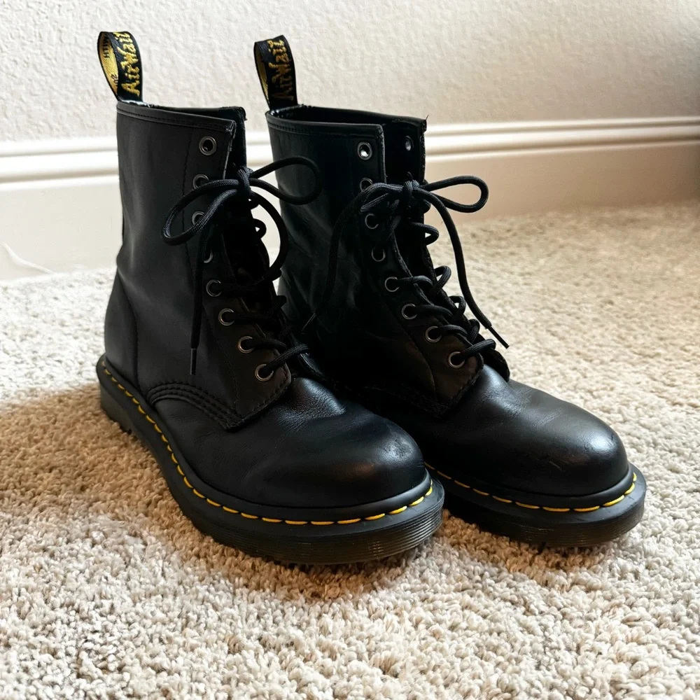 1460 AMBASSADOR LEATHER LACE UP BOOTS - Picture 3 of 8